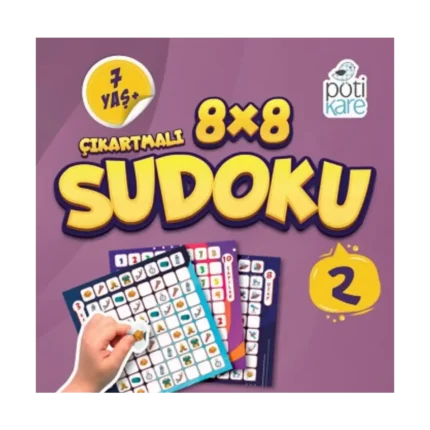 8x8 Çıkartmalı Sudoku 2