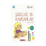 Şekiller ve Kavramlar Etkinlik Kitabı (48 Ay ve Üzeri) - Mavi Çember Okul Öncesi Eğitim