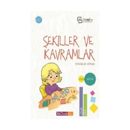 Şekiller ve Kavramlar Etkinlik Kitabı (48 Ay ve Üzeri) - Mavi Çember Okul Öncesi Eğitim