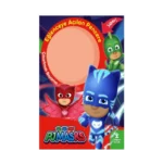 Pjmasks Eğlenceye Açılan Pencere Çıkartmalı Boyama Kitabı