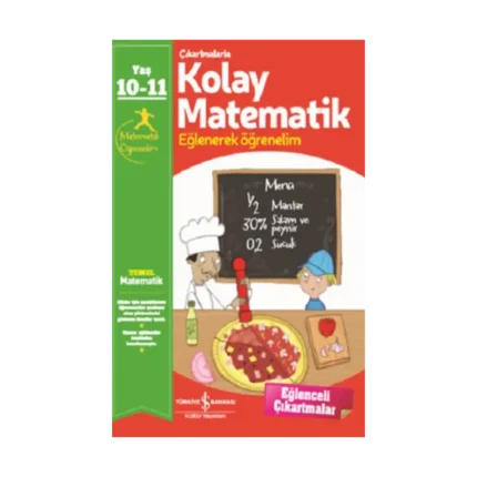 Çıkartmalarla Kolay Matematik 10-11 Yaş
