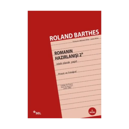 Romanın Hazırlanışı 2 İstek Olarak Yapıt