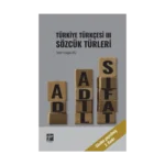 Türkiye Türkçesi III Sözcük Türleri