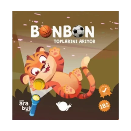 Bonbon Toplarını Arıyor - Fenerli Ara Bul Kitabı 18 + Ay