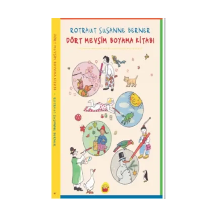 Dört Mevsim Boyama Kitabı