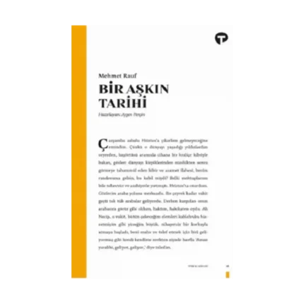 Bir Aşkın Tarihi