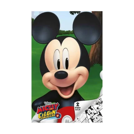 Disney Mickey Ve Çılgın Yarışçılar Boyama Kitabı
