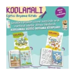 Kodlamalı Eğitici Boyama Kitabı 5-6 Yaş (2 Kitap Takım)