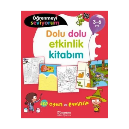Dolu Dolu Etkinlik Kitabım - Öğrenmeyi Seviyorum 3-6 Yaş