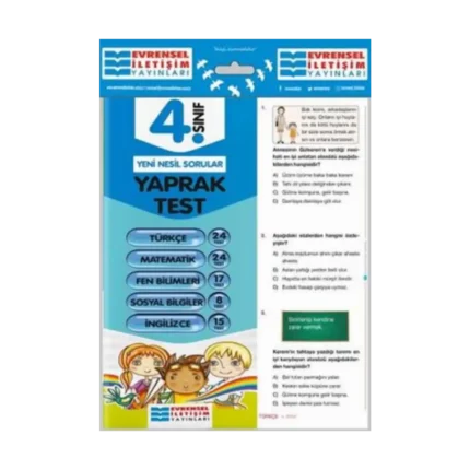 4.Sınıf Tüm Dersler YaprakTestler