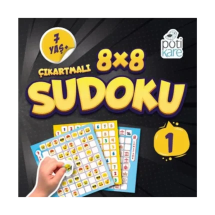 8x8 Çıkartmalı Sudoku 1