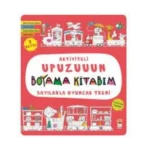 Sayılarla Oyuncak Treni - Aktiviteli Upuzuuun Boyama Kitabım