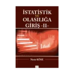 İstatistik ve Olasılığa Giriş - 2