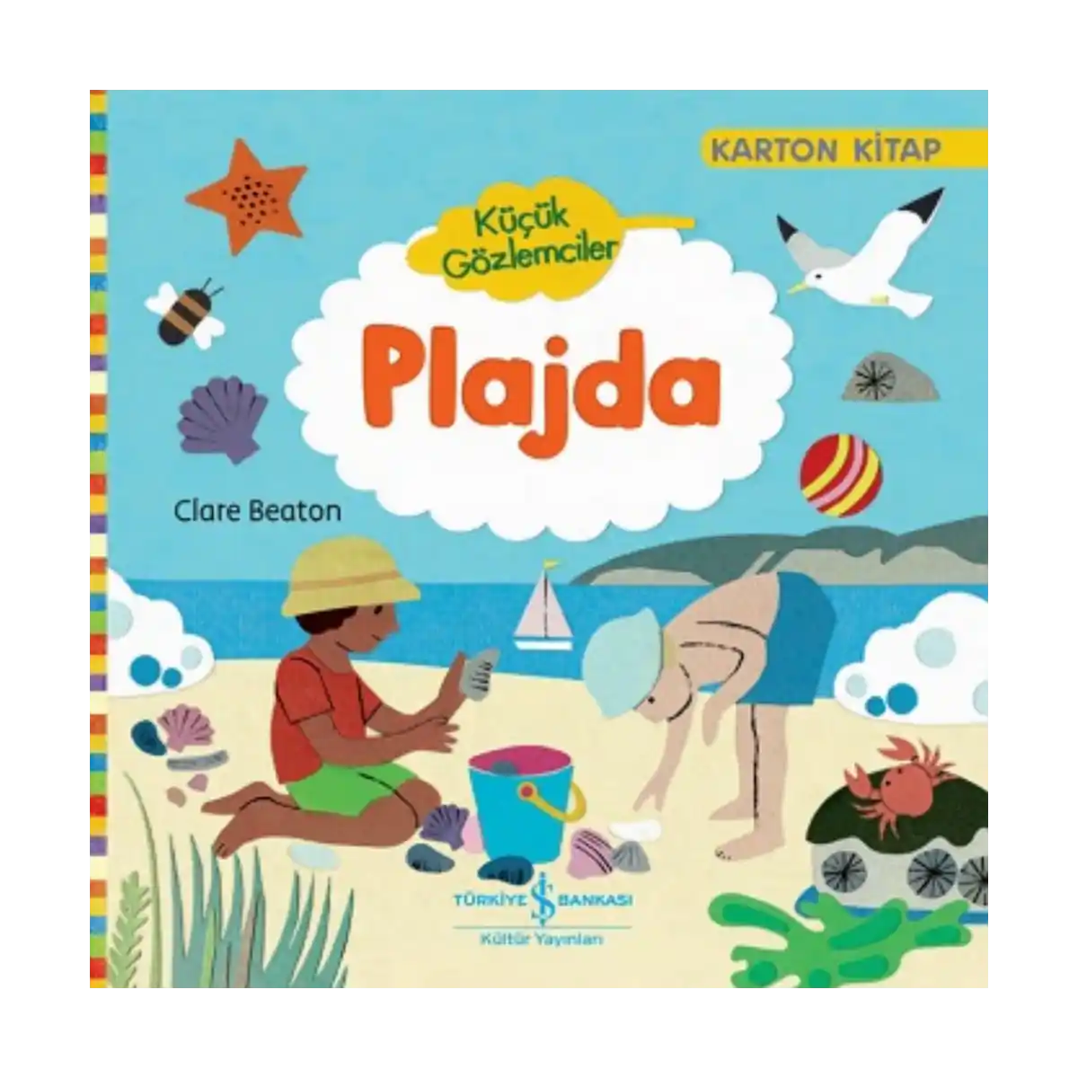 ed5e4-kucuk-gozlemciler-plajda-ciltli-1-1.webp Küçük Gözlemciler - Plajda (Ciltli) - Görsel 1