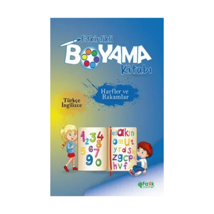 Etkinlikli Boyama Kitabı Harfler ve Rakamlar