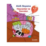 Akıllı Boyama - Hayvanlar ve Yavruları 4-5 Yaş