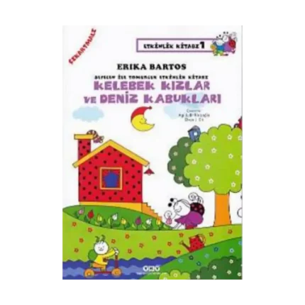Kelebek Kızlar ve Deniz Kabukları (Çıkartmalı)