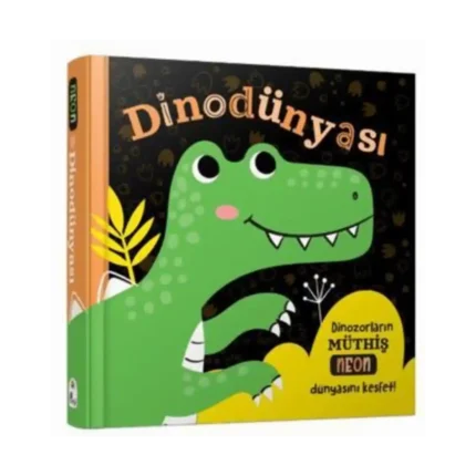 Dino Dünyası – Neon Renkler Ciltli