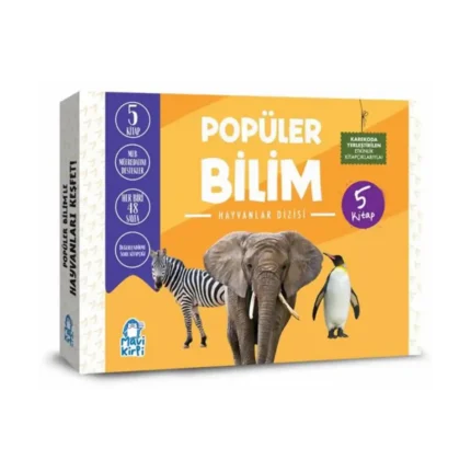 Popüler Bilim Hayvanlar Set (5 Kitap)