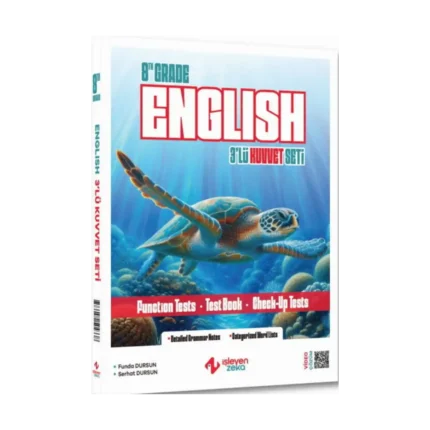 İşleyen Zeka 8. Sınıf İngilizce 3 lü Kuvvet Serisi Seti
