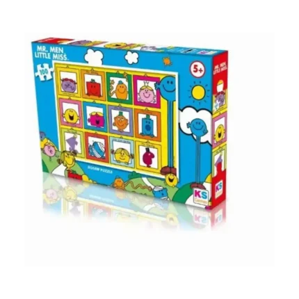 Mr. Men Little Miss 100 Parça Puzzle