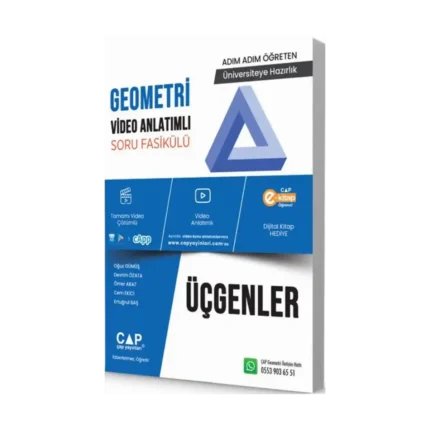 Çap Yayınları Üniversite Hazırlık Geometri Üçgenler Konu Anlatımlı Soru Fasikülü