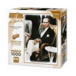 Kahve İçen Atatürk Puzzle 500 Parça
