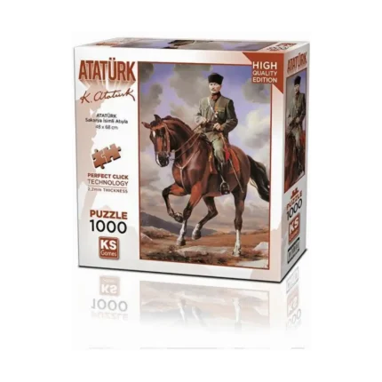 Gazi Mustafa Kemal Sakarya Adlı Atıyla Puzzle 1000 Parça