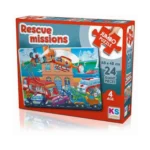 Rescue Missions Jumbo Puzzle 24 Parça