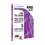 Kpss Lise Ön Lisans Gk Gy Deneme 5 Fasikül