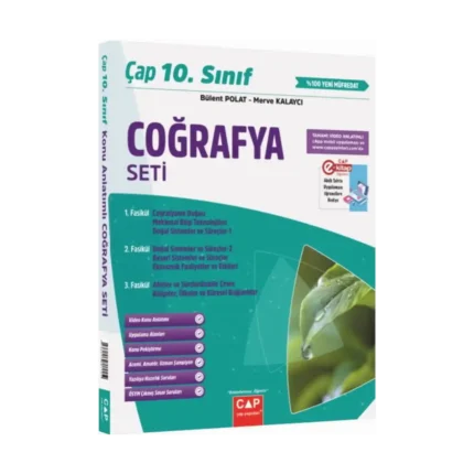 Çap Yayınları 10. Sınıf Coğrafya Seti