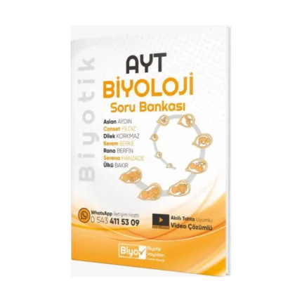 Biyotik Yayınları AYT Biyoloji Soru Bankası