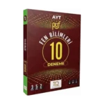 Yks Ayt Fen Bilimleri Püf 10 Deneme (iadesiz)