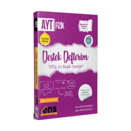 ENS Yayıncılık AYT Fizik Destek Defterim