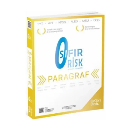 Yks Paragraf Sıfır Risk ( İadesizdir )