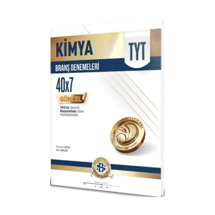 Bilgi Sarmal Yayınları TYT Kimya 40 x 7 Branş Denemeleri
