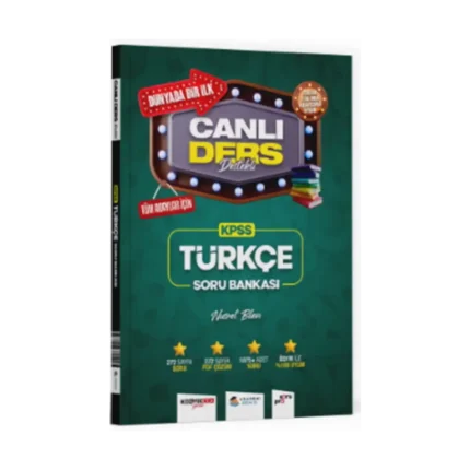 Akademi Denizi KPSS Türkçe Canlı Ders Destekli Soru Bankası