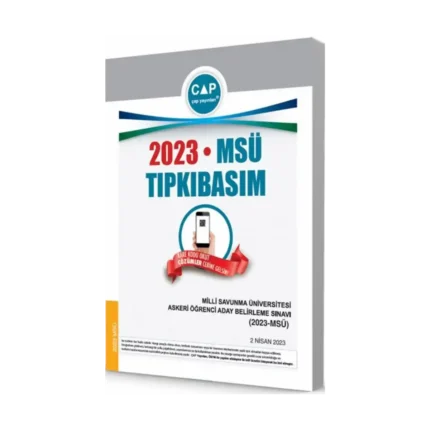 Çap Yayınları Üniversiteye Hazırlık MSÜ 2023 Tıpkı Basım