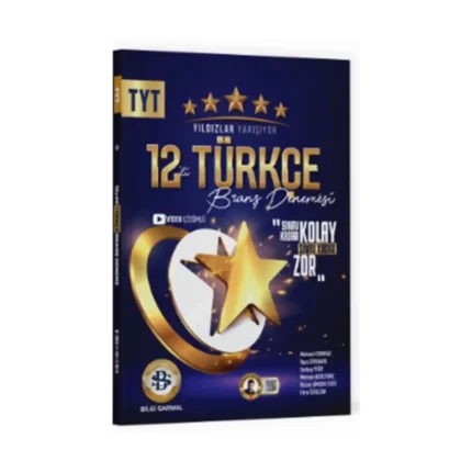 Yıldızlar Yarışıyor Yayınları TYT Türkçe 12 li Branş Denemesi