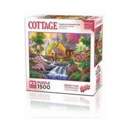 Songbirds At Summertime Mill Puzzle 1500 Parça
