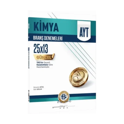 Bilgi Sarmal AYT Kimya 25 x 13 Branş Denemeleri