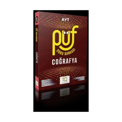 Yks Ayt Coğrafya Soru Bankası Püf (iadesiz)