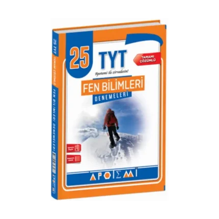 Apotemi Yayınları TYT Fen Bilimleri 25 Deneme