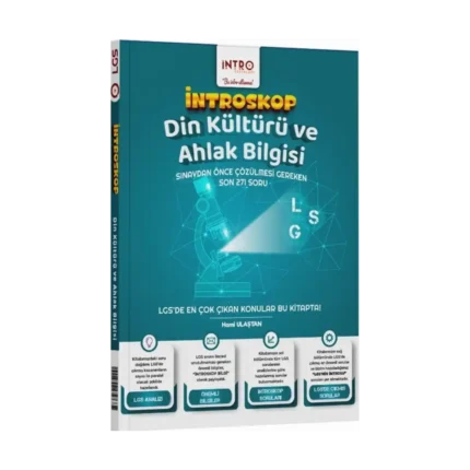 İntro Yayınları 8. Sınıf LGS Din Kültürü ve Ahlak Bilgisi İntroskop Soru Bankası
