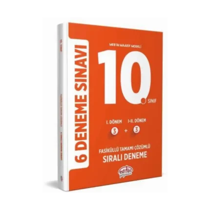 10. Sınıf 6 Deneme Sınavı