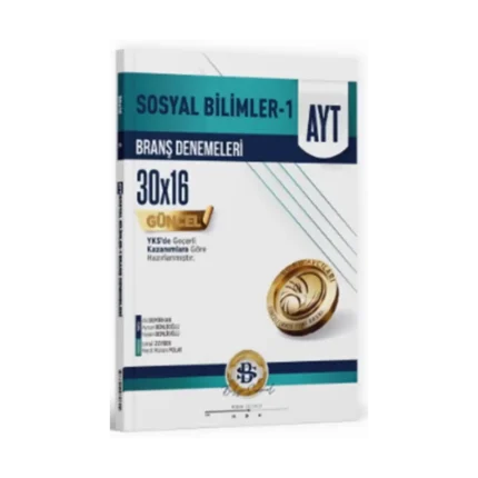 Bilgi Sarmal AYT Sosyal Bilimler 1 30 x 16 Branş Denemeleri