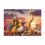 Madagascar 100 Parça Puzzle