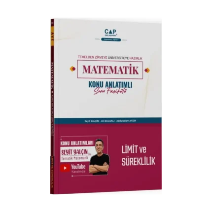Çap Yayınları Matematik Limit ve Süreklilik Konu Anlatımlı Soru Fasikülü