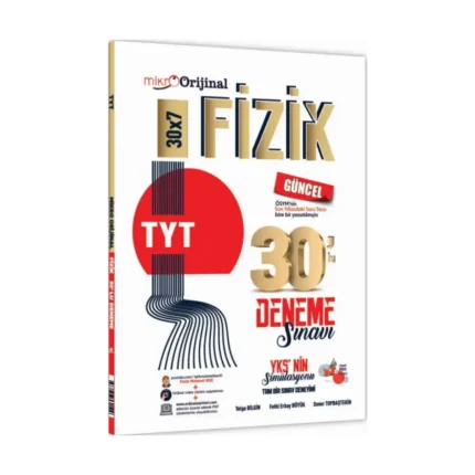Orijinal Mikro TYT Fizik 30 lu Deneme Sınavı