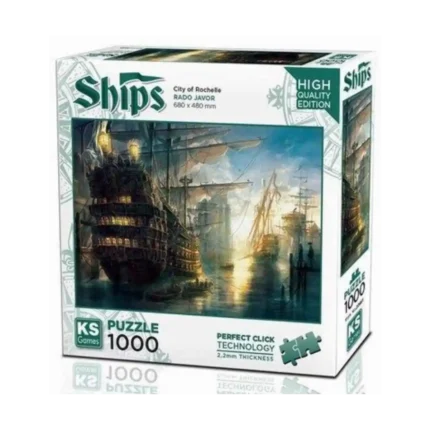 City Of Rochelle Puzzle 1000 Parça